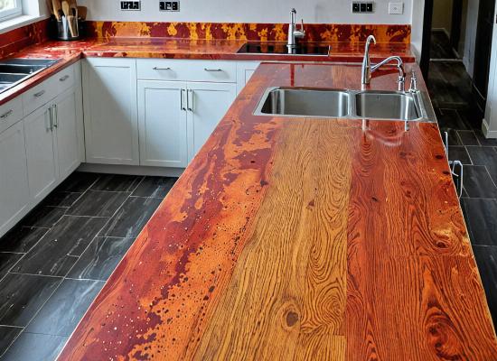 Countertop refinishing service