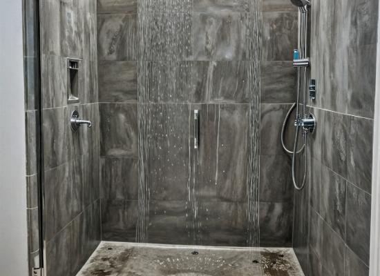 Shower pan refinishing service